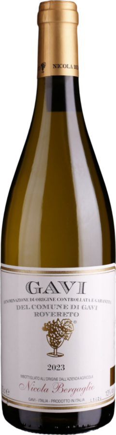 Burgunderflasche Gavi von Nicola Bergaglio