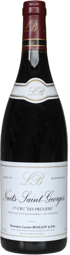 Rotweinflasche Nuits-St-Georges-Les-Pruliers-1er-cru-2019 Domaine Lucien Boillot