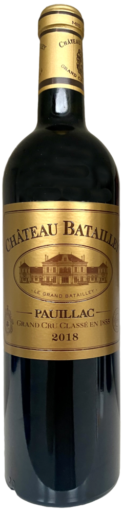 Rotweinflasche Château Batailley 2018