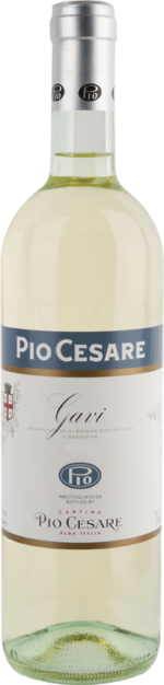 Weissweinflasche Gavi, Weingut Pio Cesare Piemont