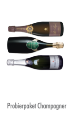 3 Champagnerflaschen Pol Roger, Gosset, André Robert